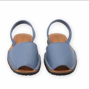 Spanish Sandals Blue Women's Slingback Heels